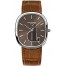 Fake Patek Philippe Golden Ellipse Brown Dial Brown Leather Men's Watch 3738/100G-012