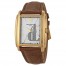 Fake Patek Philippe Gondolo Silver Dial Yellow Gold Leather Men's Watch 5124J-001