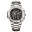 Fake Patek Philippe Nautilus Travel Time Chronograph Stainless Steel Automatic Men's Watch 5990-1A-001