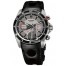 Tudor Grantour Silver Dial Chronograph Black Leather 20550N-SVLPL Replica