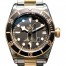 Tudor Heritage Black Dial Automatic TwoTone 79733N-0002 Replica