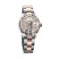 imitation Rolex Lady Datejust 279171SNRO Sundust Dial Steel and 18K Everose Gold Oyster Watch